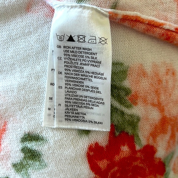 Floral Print Cardigan - Picture 4 of 4